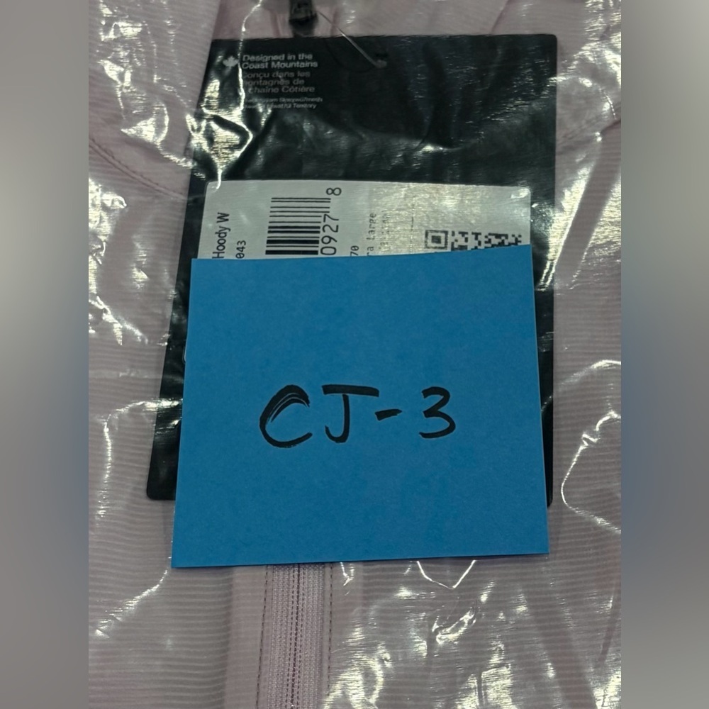 Arc’teryx Women's XXL Incendo Airshell Hoody Hoodie Jacket Light Pink NWT DWR - Picture 7 of 7